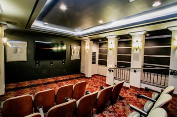 Sonoran terraces apartment homes theater with surround sound